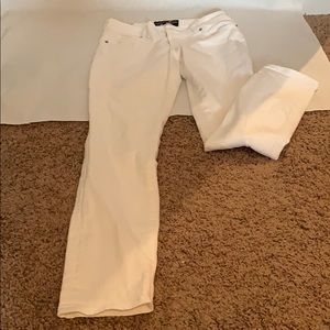 Lucky brand white skinny jean